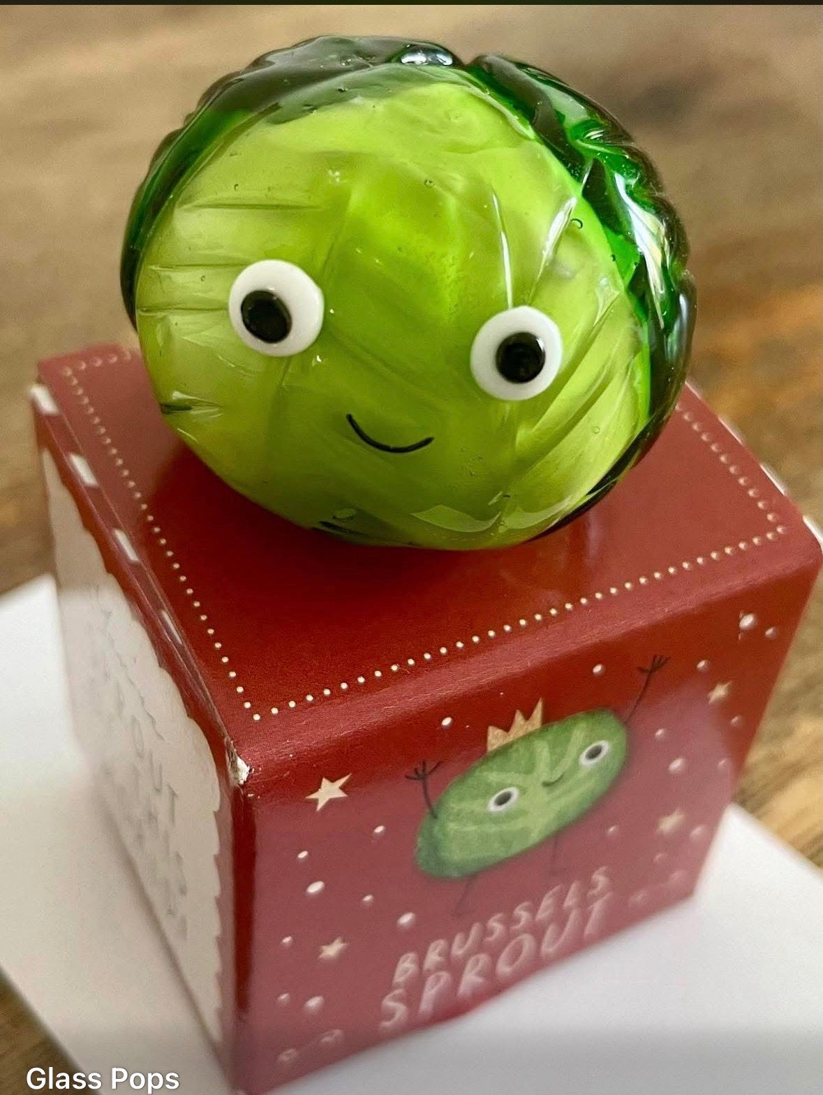 Glass Brussel Sprout