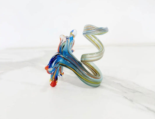 Murano Glass Flower/candlestick
