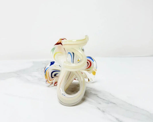 Murano Glass Flower/candlestick
