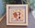 Jack Russel on Glass Tile