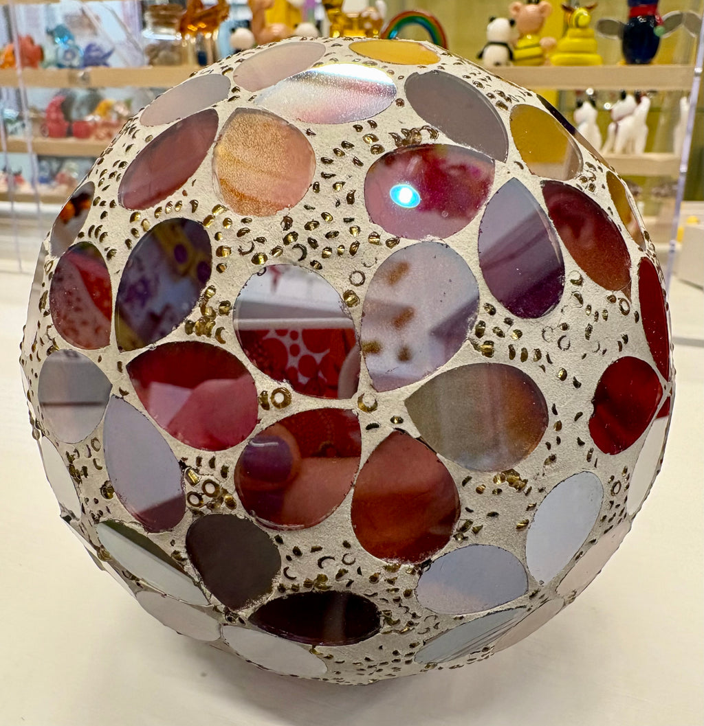 Glass mosaic decorative balls 3 designs