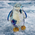 Crystal glass penguin