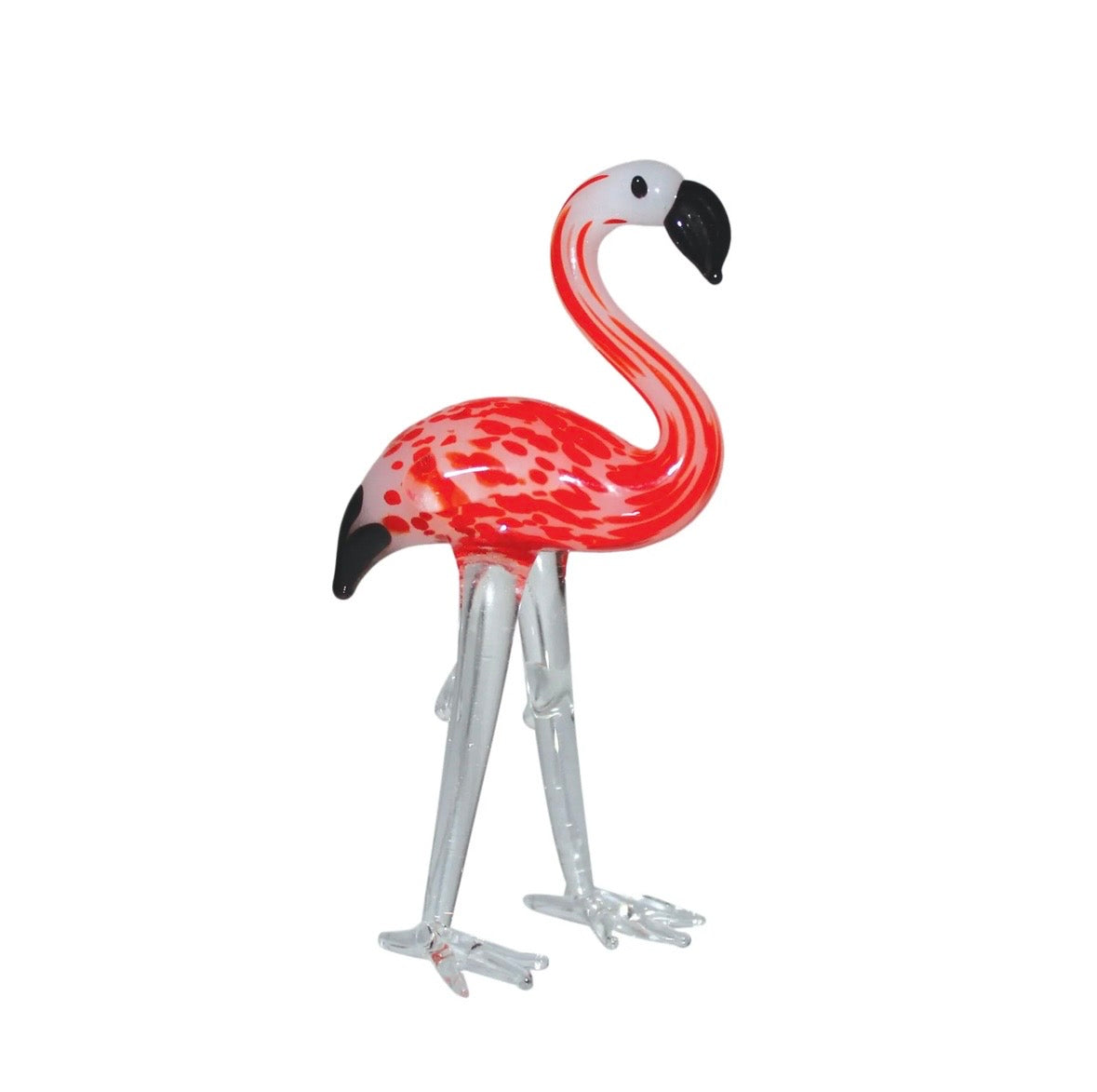Glass Flamingo