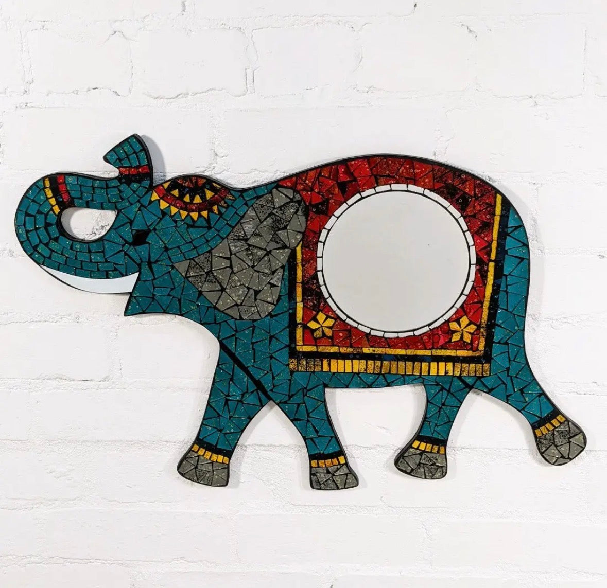 Elephant mirror