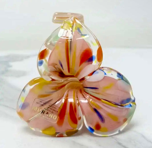 Murano Glass Flower/candlestick