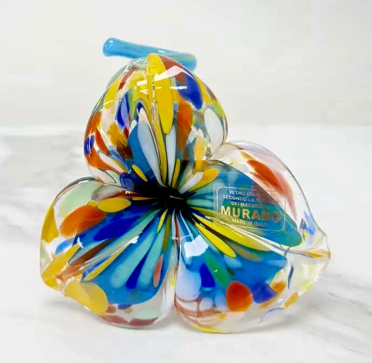 Murano Glass Flower/candlestick