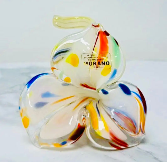 Murano Glass Flower/candlestick
