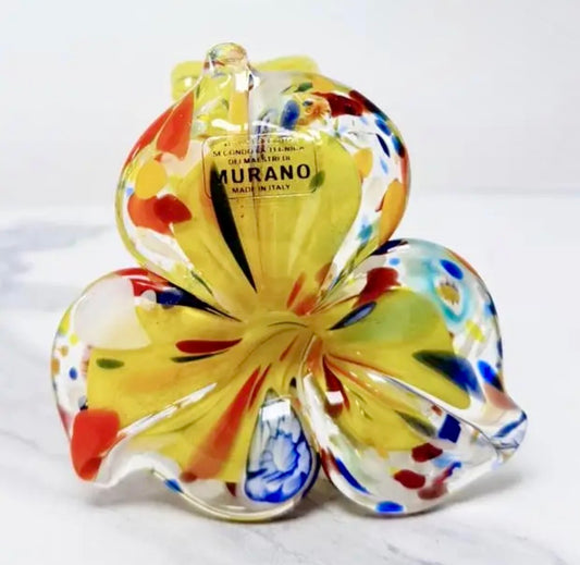 Murano Glass Flower/candlestick
