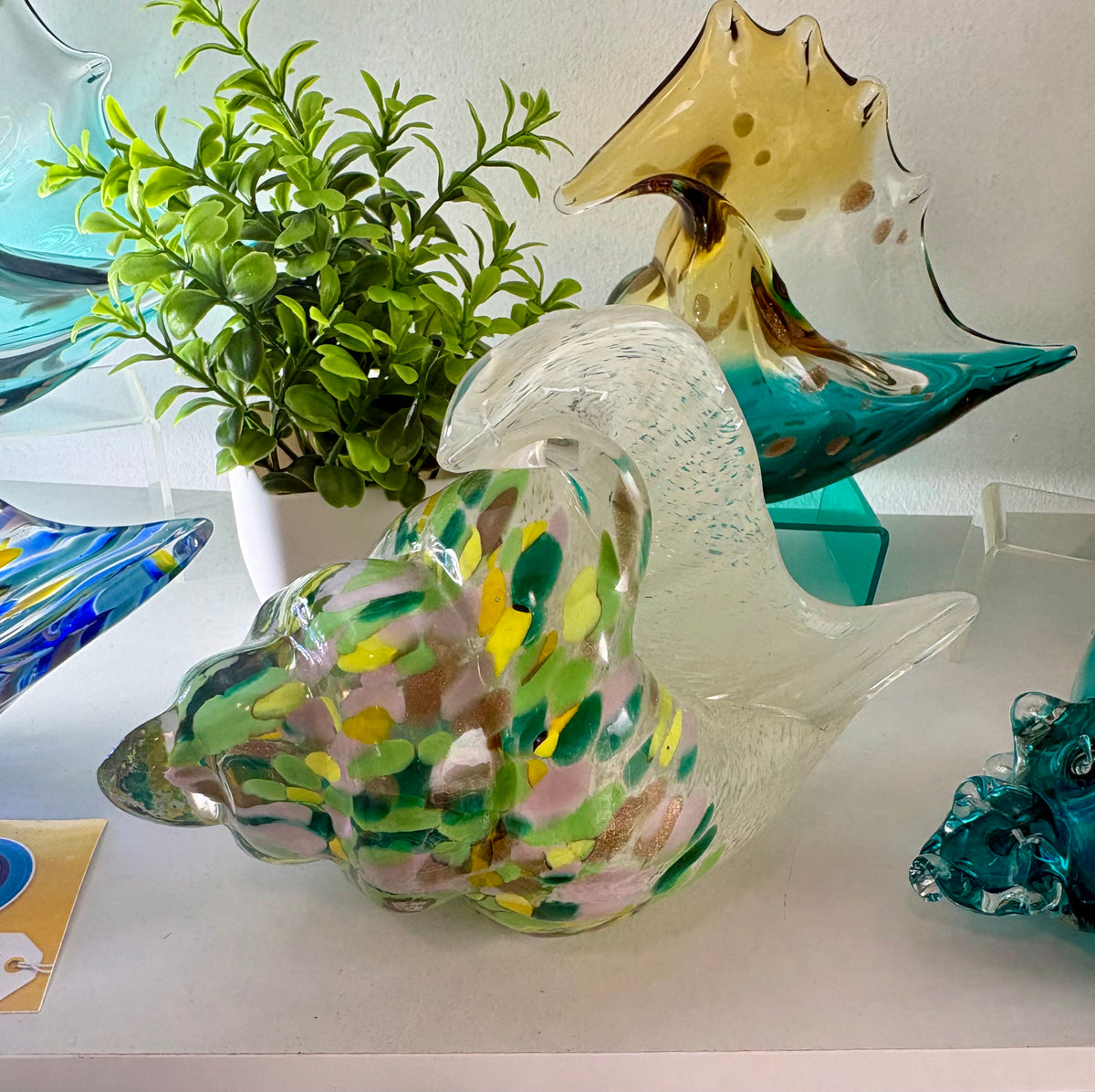 Glass Conch Shell