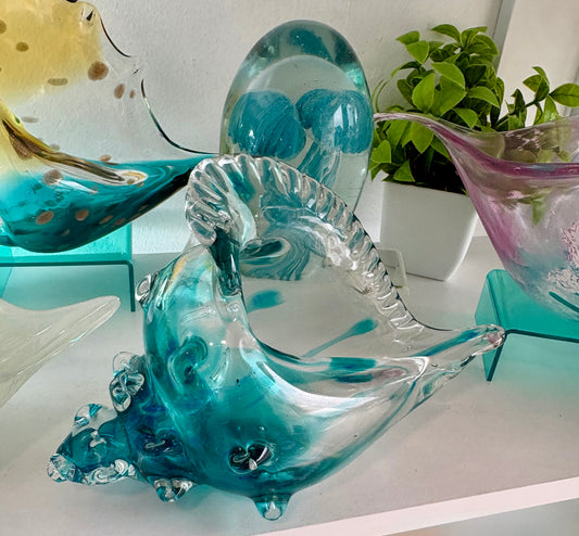 Glass Conch Shell