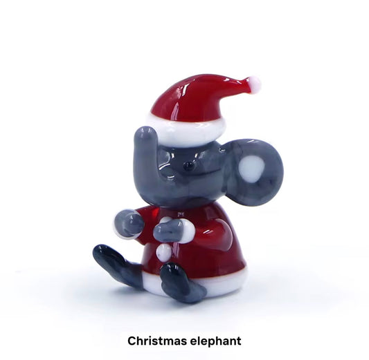 Christmas Elephant ornament