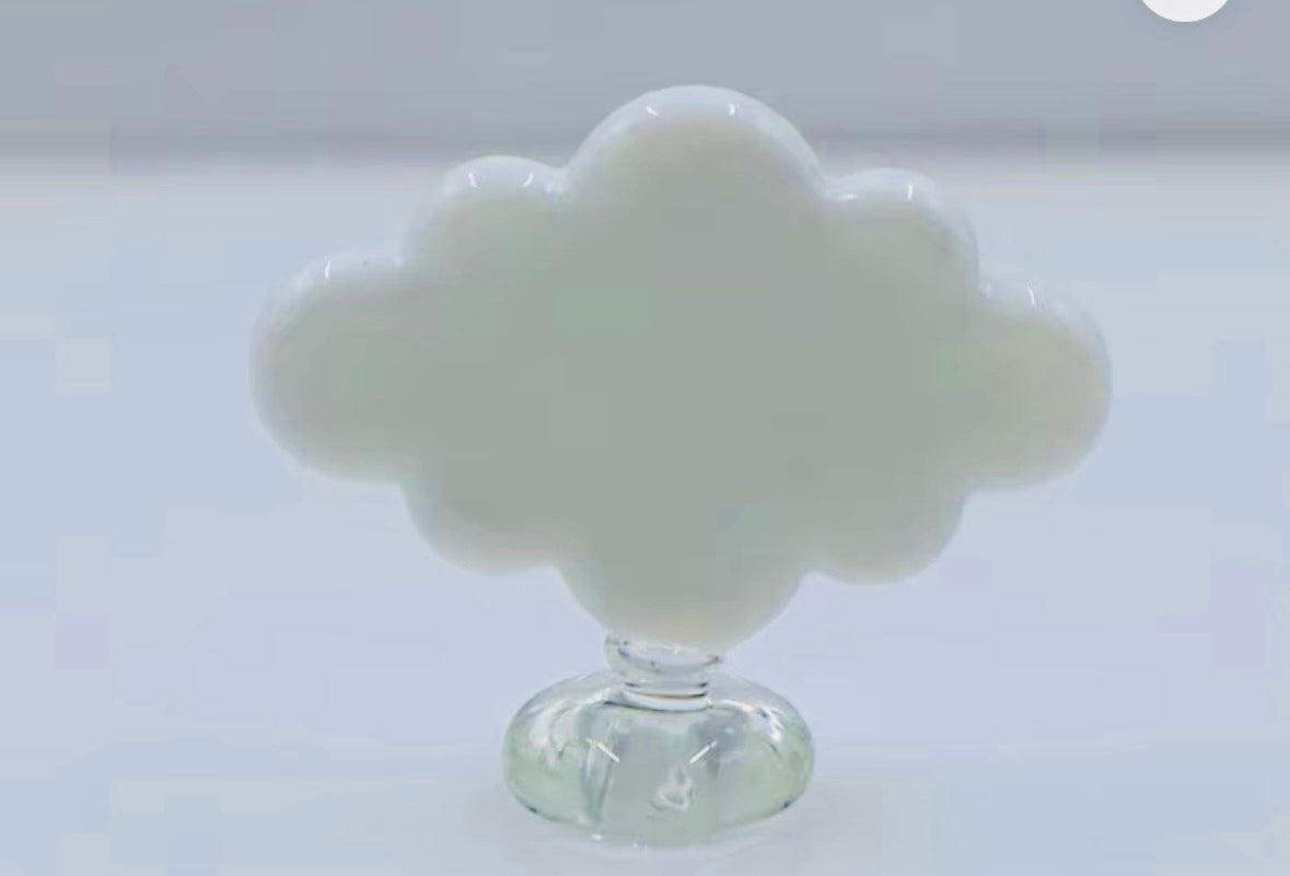 Glass Rainbow with glass Cloud