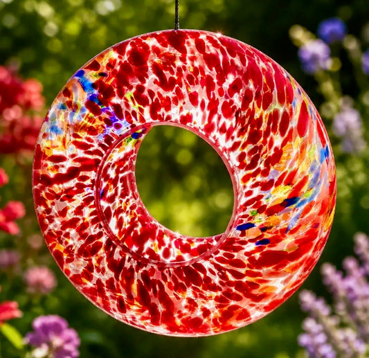 Glass Bird Feeder